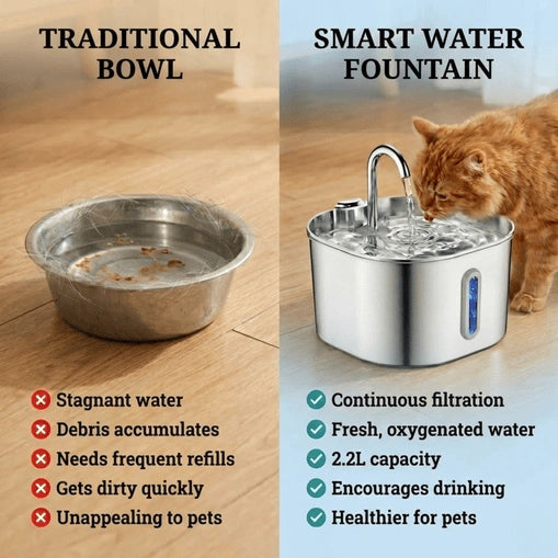Crestiq Cat Water Fountain