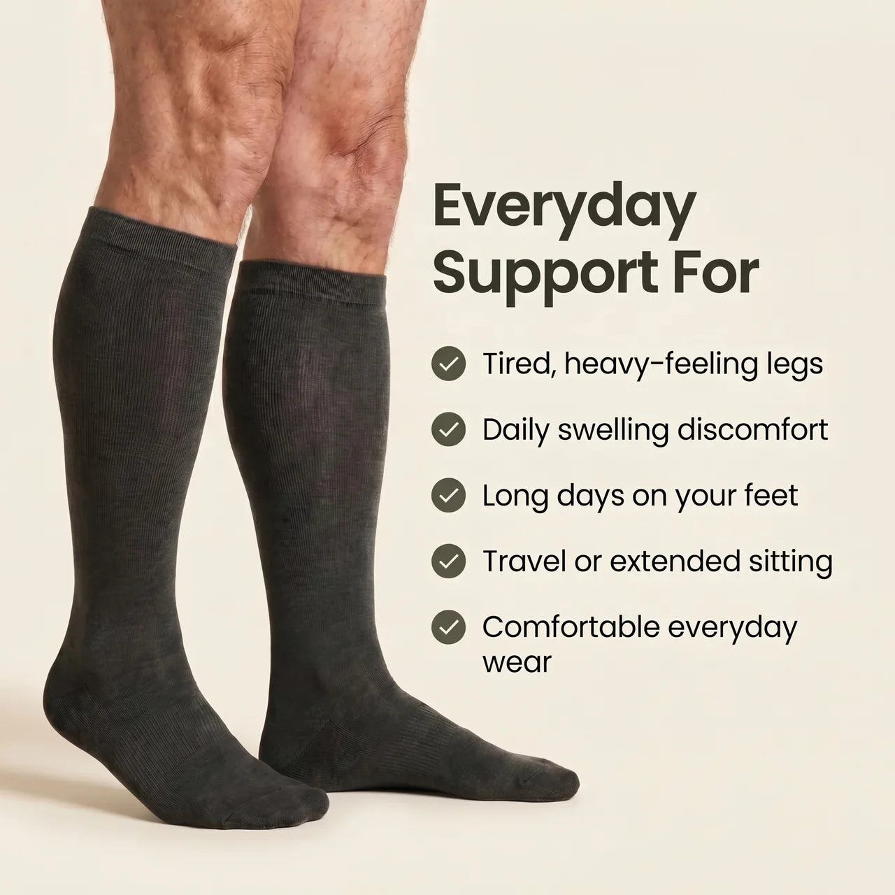 Crestiq Bamboo Compression Socks