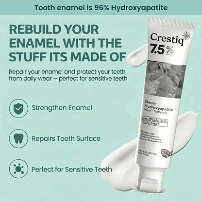Nano-Hydroxyapatite Restorative Toothpaste