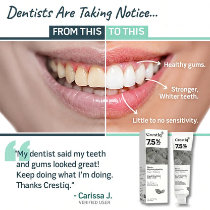 Nano-Hydroxyapatite Restorative Toothpaste